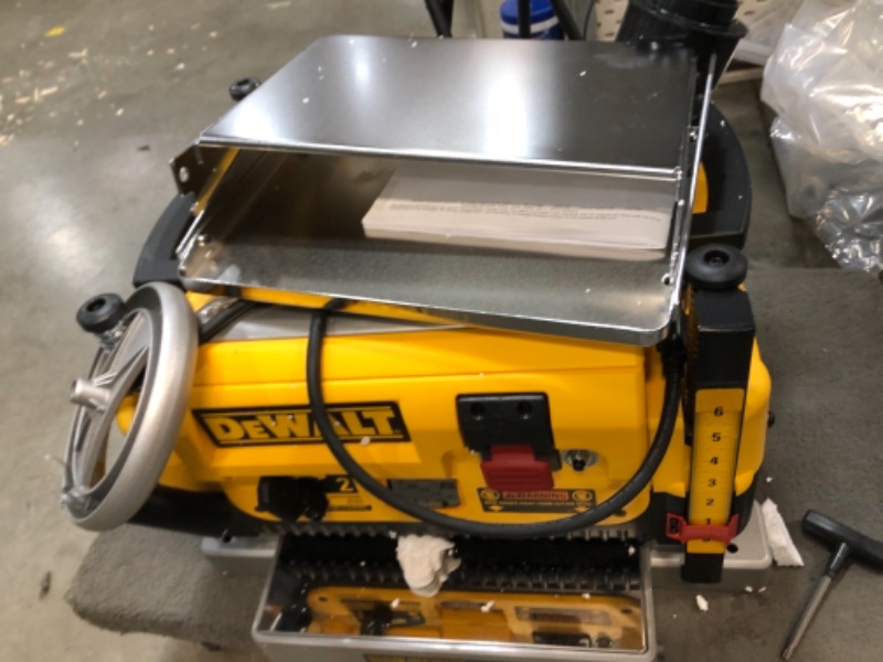Photo 1 of DEWALT Thickness Planer, Two Speed, 13-Inch (DW735X)