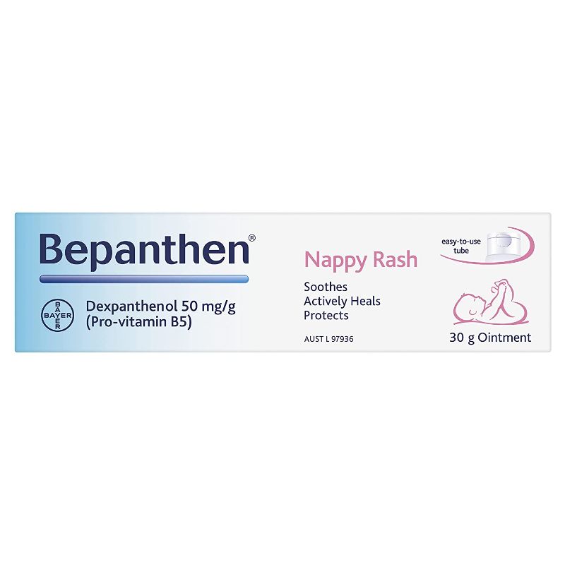 Photo 1 of 2/ Bepanthen Nappy Rash Diaper Barrier Protection Ointment 30g
