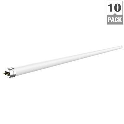 Photo 1 of 4 ft. 13-Watt T8 Dimmable LED Linear Light Bulb Type A Daylight 5000K (10-Pack)