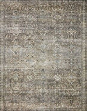 Photo 1 of 7'-6" X 9'-6" Loloi II Layla LAY-13 Antique - Moss Area Rug
