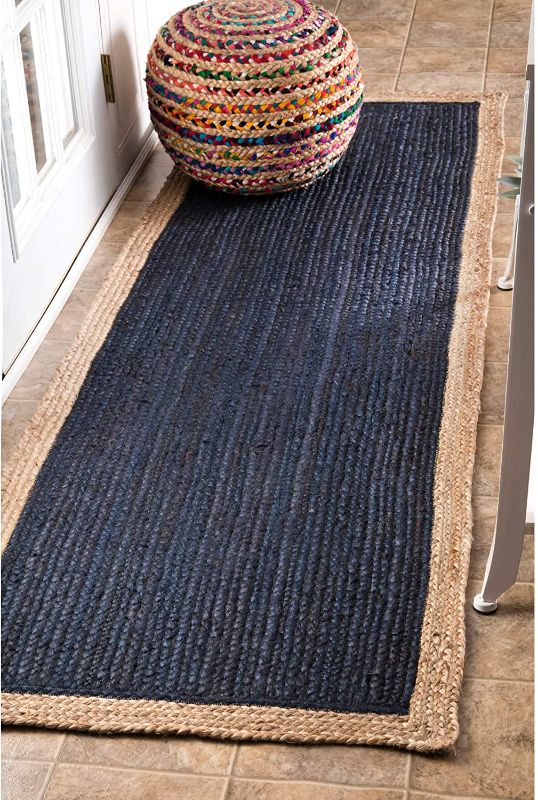 Photo 1 of 5'X8' nuLOOM Eleonora Hand Woven Jute Runner Rug