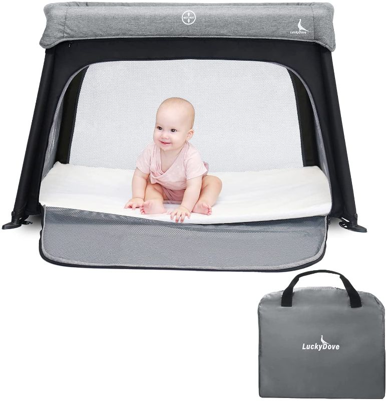 Photo 1 of LuckyDove Portable Travel Crib&Pack n Play-Lightweight with Carry Bag