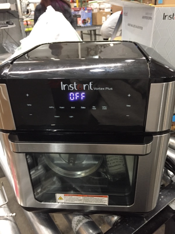 Photo 2 of 
Instant Vortex Plus 10 Quart Air Fryer, Rotisserie and Convection Oven