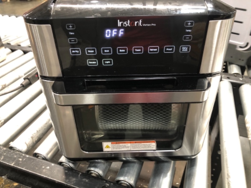 Photo 2 of Instant Vortex Pro 10 qt 9-in-1 Air Fryer Toaster Oven