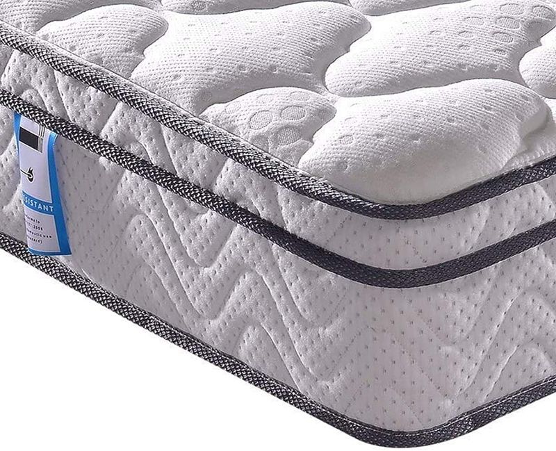 Photo 1 of Vesgantti 10.2 Inch Multilayer Hybrid Twin Mattress - Multiple Sizes & Styles Available, Ergonomic Design with Breathable Foam and Pocket Spring/Medium Plush Feel
