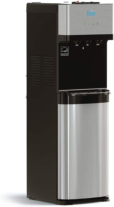 Photo 1 of (Damaged - Parts Only)Brio Self Cleaning Bottom Loading Water Cooler Water Dispenser – Limited Edition - 3 Temperature Settings - Hot, Cold & Cool Water - UL/Energy Star Approved
