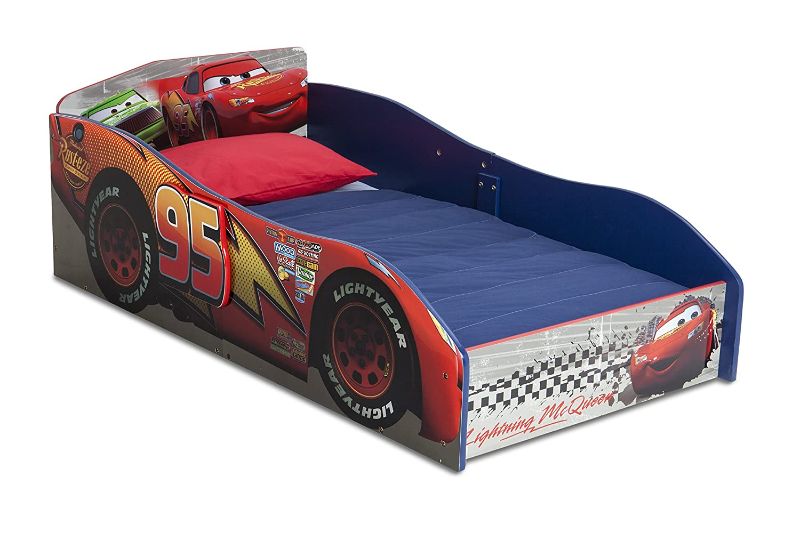 Photo 1 of Delta Children Wood Toddler Bed, Disney/Pixar Cars
