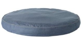 Photo 1 of 34in. Round Dog Bed Blue