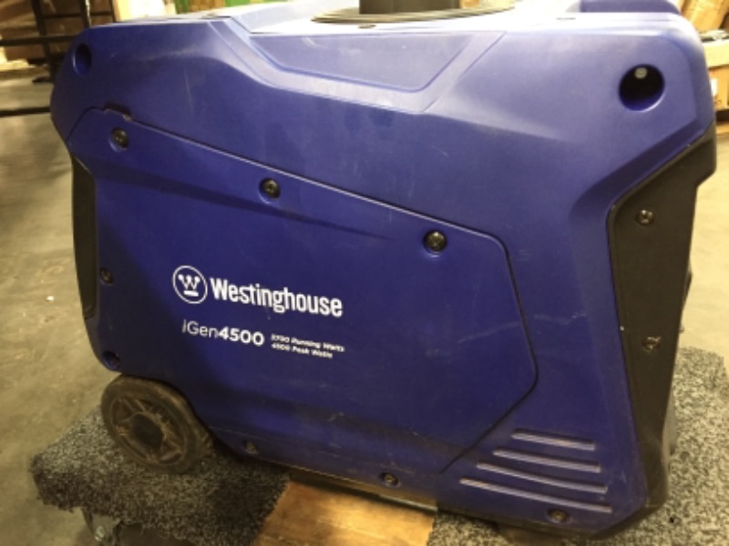 Photo 3 of ***PARTS ONLY*** Westinghouse Outdoor Power Equipment iGen4500 Super Quiet Portable Inverter Generator 3700 Rated & 4500 Peak Watts, Gas Powered, Electric Start, RV Ready, CARB Compliant ***PARTS ONLY*** 
