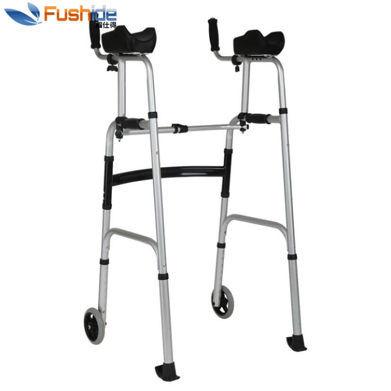 Photo 1 of Aluminium Mobility Walker / Foldable Aluminium Walker / Forearm Support Aluminum Walker with wheels