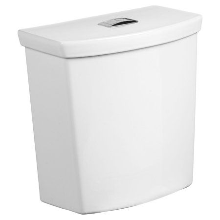 Photo 1 of American Standard H2Option White 1.28-GPF Dual-Flush High Efficiency Toilet Tank