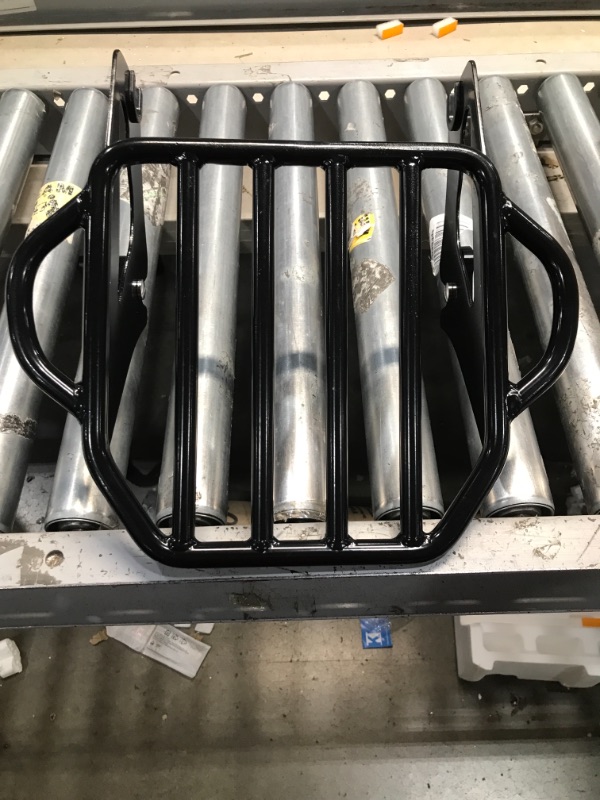 Photo 1 of Benlari Gloss Black Detachable Luggage Rack 2-Up Mounting Rack Compatible for Harley Touring Road King Street Electra Glide 2009-2021
