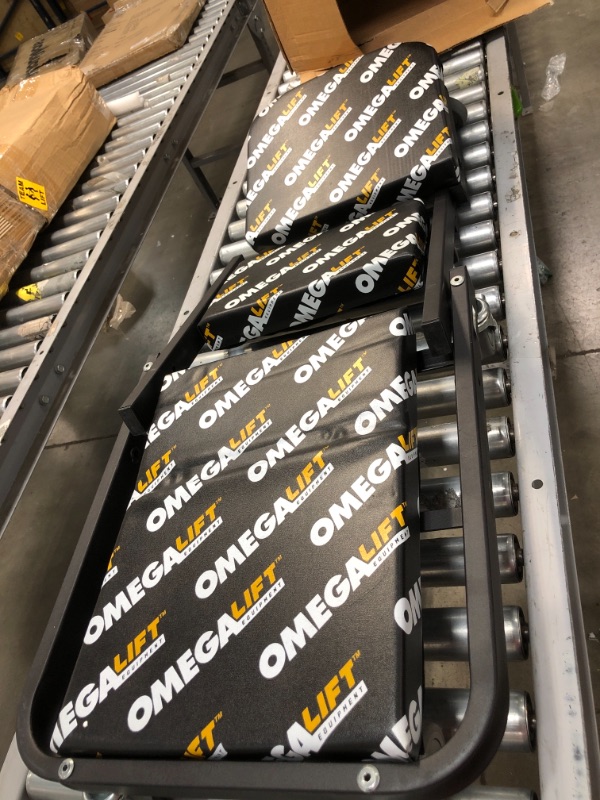 Photo 1 of Omega 91452 Black Low Profile Z-Creeper - 450 lbs. Capacity
