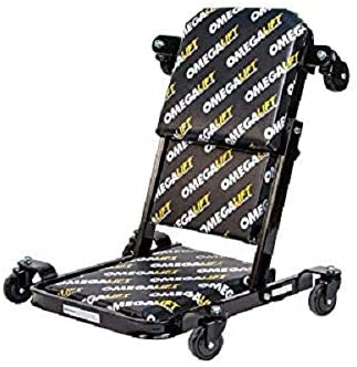 Photo 1 of Omega 91452 Black Low Profile Z-Creeper - 450 lbs. Capacity
