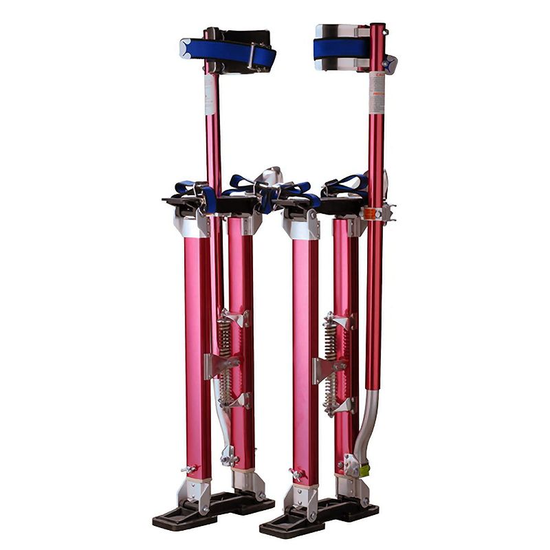 Photo 1 of 1118 Pentagon Tool Professional 18"-30 Inches " Red Drywall - Painting - Work Stilts Aluminum
