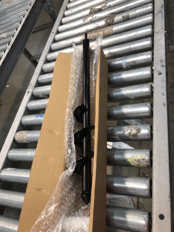 Photo 1 of Auger Drill Bit 3x24inch Garden Plant Flower Bulb Auger Spiral Hole Drill Rapid Planter Earth Auger Bit Post or Umbrella Hole Digger for 3/8" Hex Drive Drill