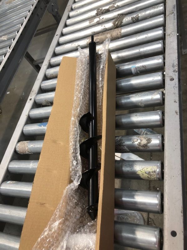 Photo 1 of Auger Drill Bit 3x24inch Garden Plant Flower Bulb Auger Spiral Hole Drill Rapid Planter Earth Auger Bit Post or Umbrella Hole Digger for 3/8" Hex Drive Drill
