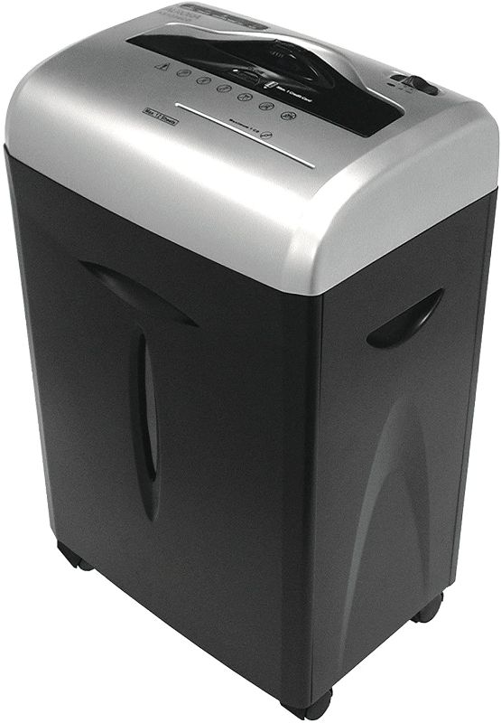 Photo 1 of Aurora 12-Sheet Cross-Cut ShredSafe Paper/CD/Credit-Card Shredder with Pull-Out AU1217XB