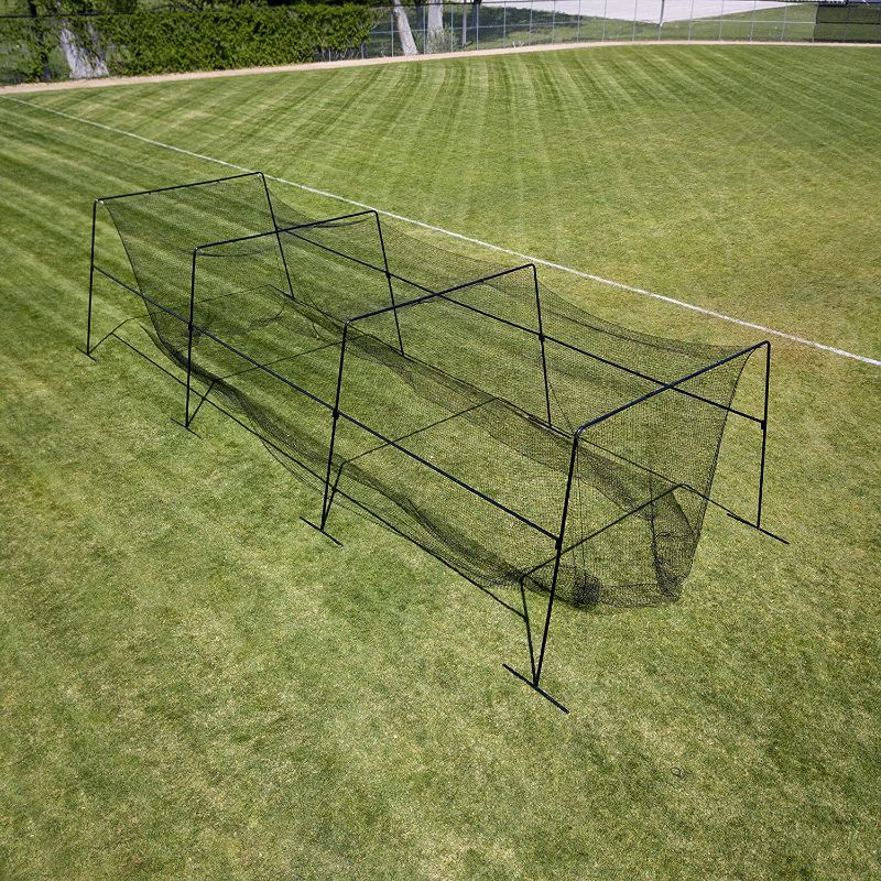 Photo 1 of **INCOMPLETE** (BOX 3 OF 4)
Skywalker Sports Competitive Batting Cage, Collapsible Frame & Net
