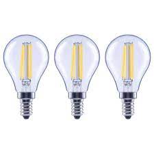 Photo 1 of 60-Watt Equivalent A15 Dimmable Appliance Fan Clear Glass Filament LED Vintage Edison Light Bulb Soft White 4 BOXES (3-Pack)
