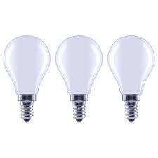 Photo 1 of 60-Watt Equivalent A15 Dimmable Appliance Fan Frosted Glass Filament LED Vintage Edison Light Bulb Daylight 4 BOXES (3-Pack)
