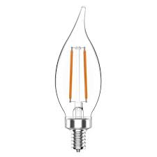 Photo 1 of 40-Watt Equivalent B11 Non-Dimmable Clear Glass Filament Vintage Edison LED Light Bulb Daylight 5000K (8-Pack)
5 BOXES 