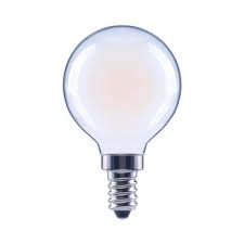 Photo 1 of 60-Watt Equivalent G16.5 ENERGY STAR and CEC Title 20 Dimmable Filament LED Light Bulb Daylight 4 BOXES (3-Pack)
