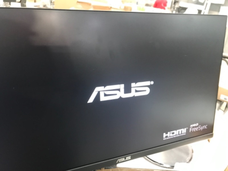 Photo 2 of ASUS VP279 27” Monitor, 1080P Full HD, 75Hz, IPS, Adaptive-Sync/FreeSync, Eye Care, HDMI VGA, Frameless, Low Blue Light, Flicker Free, VESA Wall Mountable
