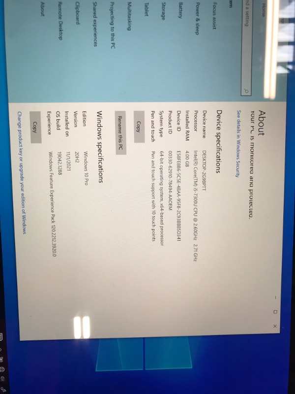 Photo 2 of Microsoft Surface Pro (Intel Core i5, 4GB RAM, 128 GB) FJT-00001*** MISSING KEYBOARD ***
WORKS  GREAT 