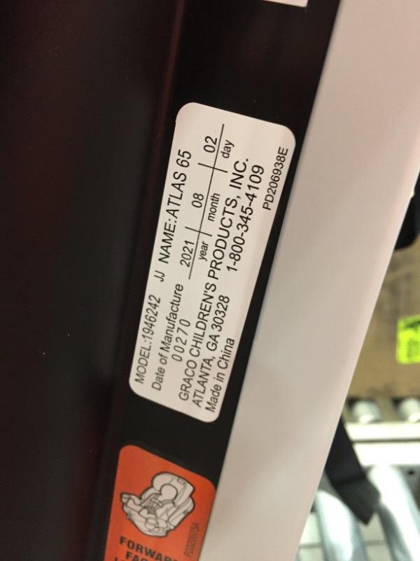 Photo 1 of Graco Atlas 65 2 in 1 Harness Booster Seat 