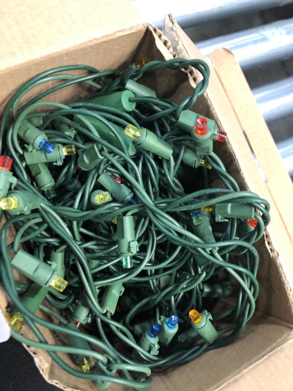 Photo 1 of 200-Light LED Multi Colored Dome Light String
