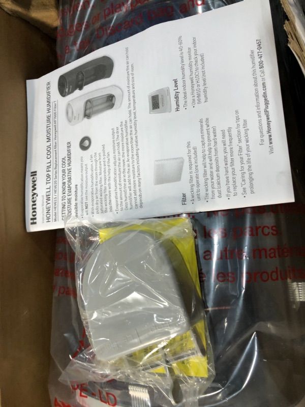 Photo 1 of 1.5 Gal. Cool Mist Top Fill Tower Humidifier
