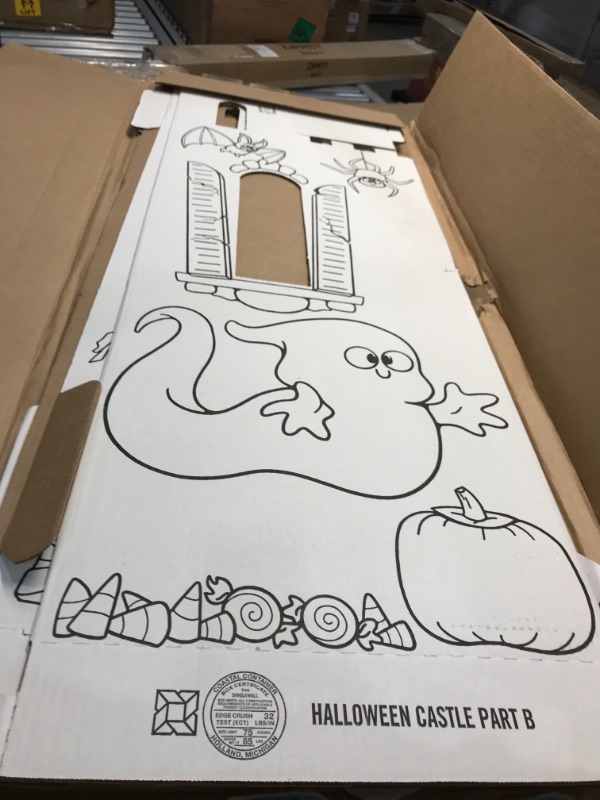 Photo 1 of Easy Playhouse Haunted Castle Cardboard Playhouse

