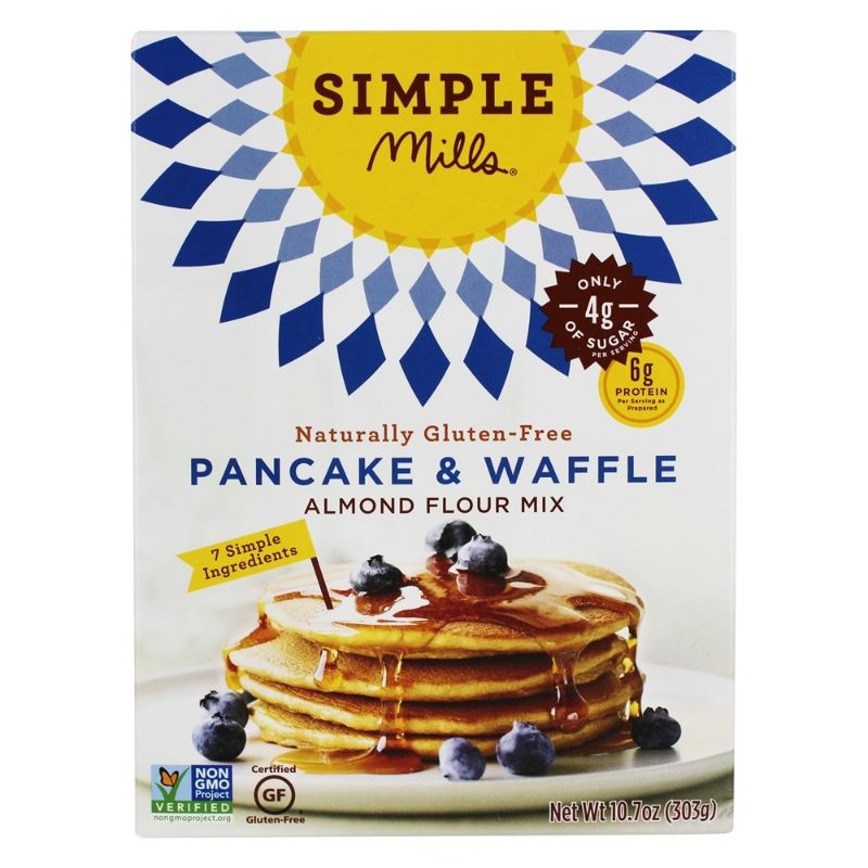 Photo 1 of Simple Mills Gluten Free Pancake & Waffle Almond Flour Mix - 10.7oz  3-PACK  BEST BY 10/15/21