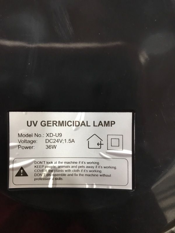 Photo 3 of UV Germicidal Lamp
