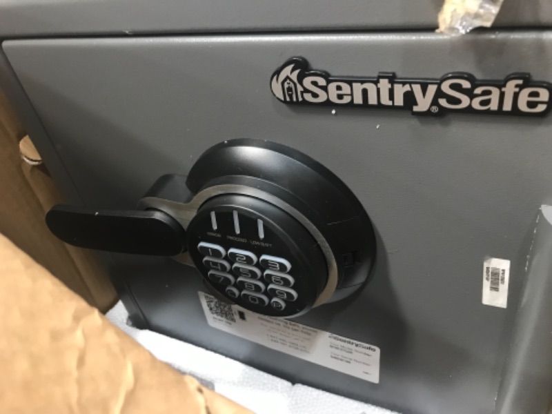 Photo 2 of Sentry Fire-Safe Electronic Lock Business Safes, Grey