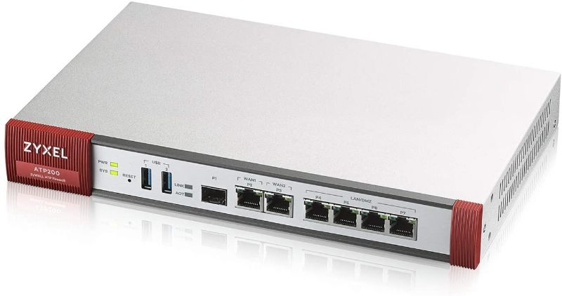 Photo 1 of Zyxel Advanced Threat Protection Security UTM Firewall for Small Business Includes 1-Year UTM Services Bundled and Sandboxing Threat Protection [ATP200]
