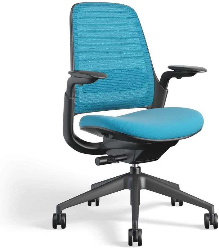 Photo 1 of Steelcase Series 1 Work Chair Office Chair - Graphite Frame - LIGHT GREY Cushions
**NO HARDWARE**