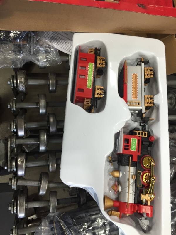 Photo 3 of Home Accents Holiday 14.25 in. Christmas Tree Train