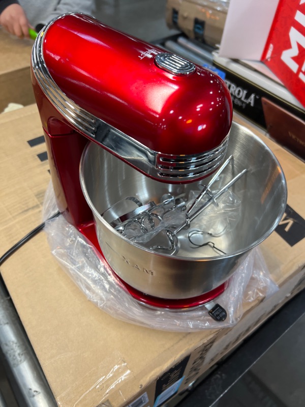 Photo 2 of Dash Go DCSM250 Stand Mixer - 2.5 qt - Red