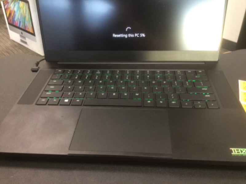 Photo 9 of Razer Blade 15 Gaming Laptop: Intel Core i7-9750H 6 Core, NVIDIA GeForce GTX 1660 Ti, 15.6" FHD 144Hz, 16GB RAM, 256GB SSD, CNC Aluminum, Chroma RGB Lighting, Thunderbolt 3, 9th Gen i7-9750H