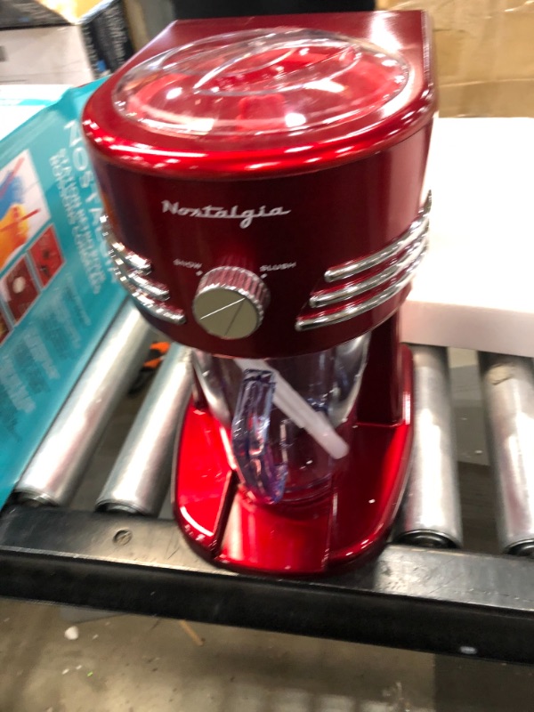 Photo 2 of *Missing items*
Nostalgia 40-oz Red Slush Drink Machine