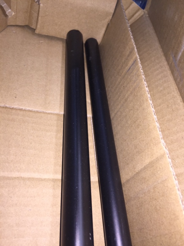 Photo 3 of *Previously used*
Umbra Twilight Double Curtain Rod Set , 88-144 Inch (224-366cm), Black
