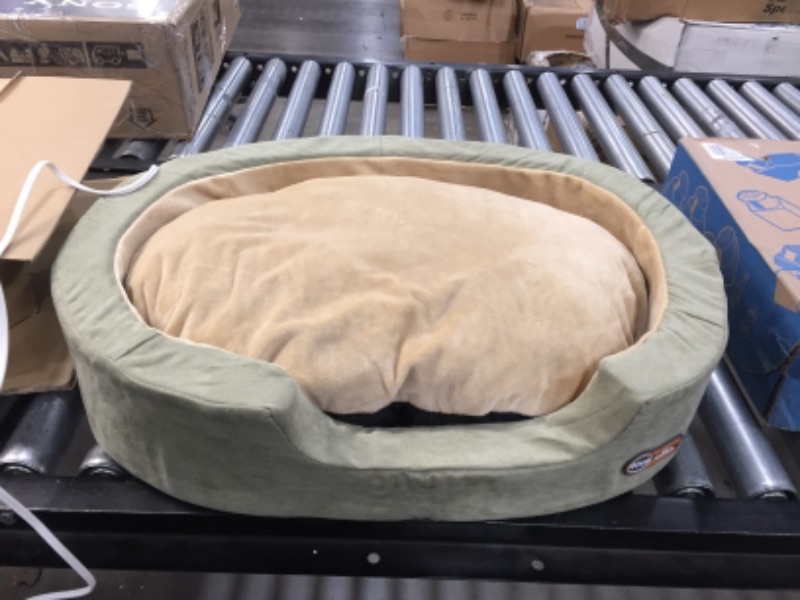 Photo 2 of *Tested and functioned*
K&H Lectro-Soft Outdoor Heated Pet Dog Bed, Tan.