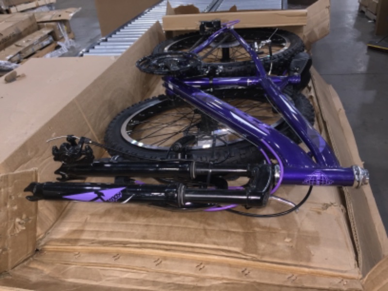 Photo 1 of *Loose hardware, may be incomplete*
Huffy Girls' Extent 24 in 18-Speed Mountain Bike Midnight Purple - Girls Bikes at Academy Sports
