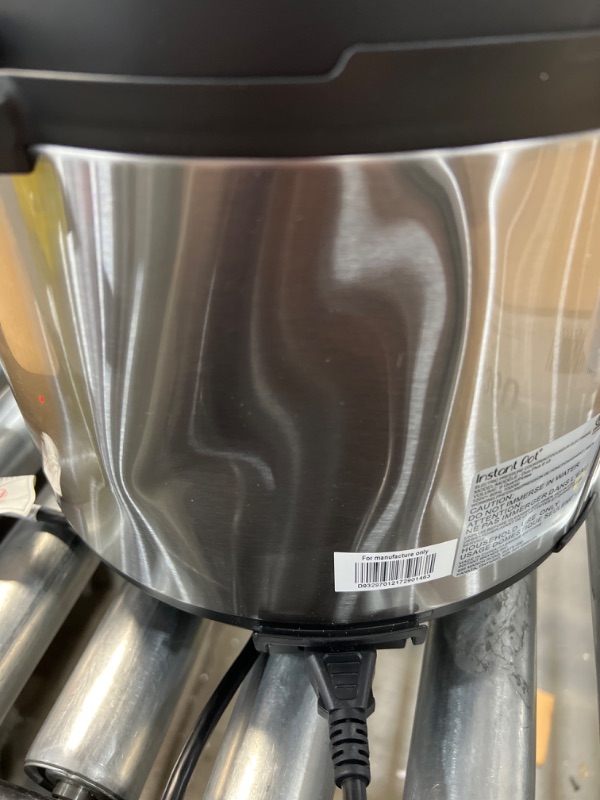 Photo 1 of Instant Pot Duo Plus 6 qt 9-in-1 Slow Cooker/Pressure Cooker