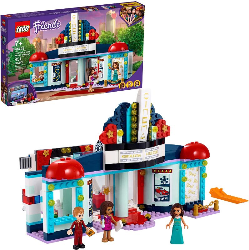 Photo 1 of LEGO Friends Heartlake City Movie Theater 41448 Building Kit 2021 (451 Pieces)