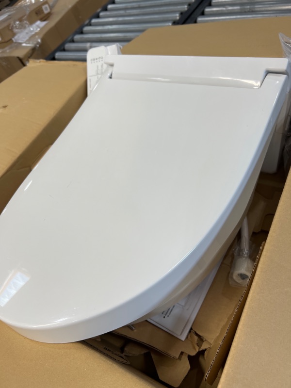 Photo 2 of ***PARTS ONLY***TOTO SW3074#01 WASHLET C2 Electronic Bidet Toilet Seat with PREMIST and EWATER+ Wand Cleaning, Elongated, Cotton White