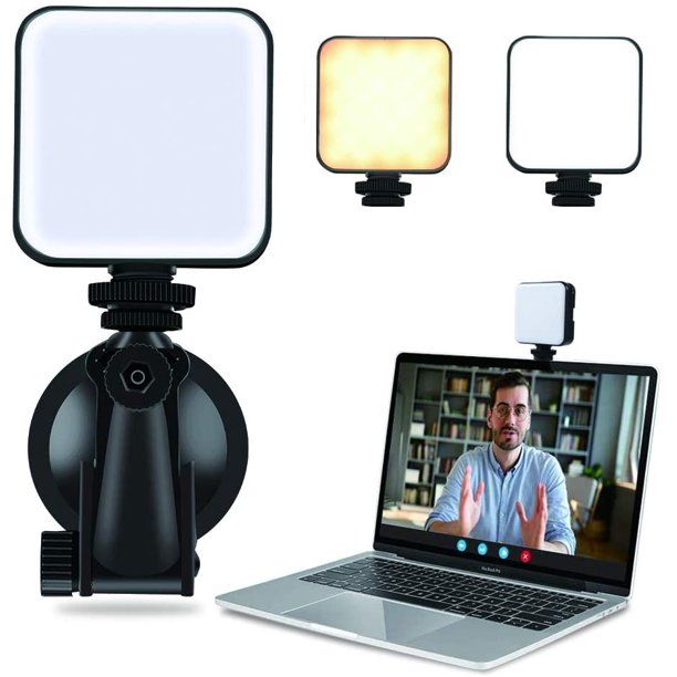 Photo 1 of Video Conference Lighting Kit, LED Laptop Light for Video Conferencing, Zoom Lighting for Computer, Remote Working, Self Broadcasting, Live Streaming
