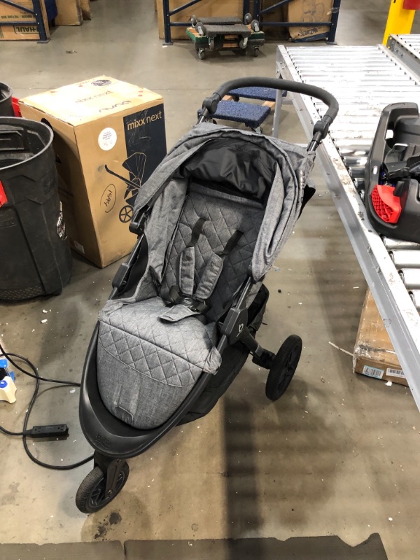 Photo 2 of Britax B-Free Stroller | All Terrain Tires + Adjustable Handlebar + Extra Storage with Front Access + One Hand, Easy Fold, Vibe